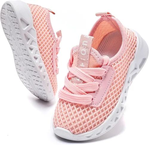 Vista 3 de Qvxkd Zapatos deportivos ligeros y transpirables para niñas