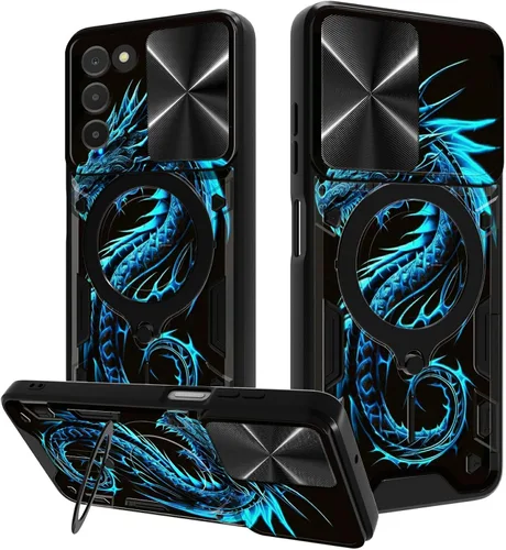 Vista 29 de Funda para Samsung Galaxy A03S de 6.5 pulgadas, funda protectora resistente con función atril giratorio de 360 grados, funda protectora resistente