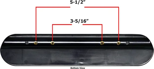 Vista 2 de Longitud universal del escritorio (9-1/8") Almohadillas para brazos para silla de ruedas, negro (par), universal: se adapta a la mayoría de sillas