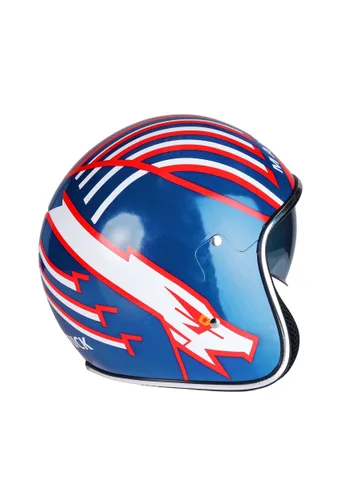 Vista 7 de Casco de Disfraz Adulto Top Gun Multicolor