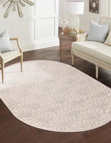 Vista 13 de Unique Loom Colección Marilyn Monroe Glam - Alfombra Dahlia (2 x 3 pies, Rectangular, Gris plateado/Plata)