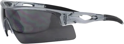 Vista 3 de TITUS - Juego de orejeras y gafas de seguridad, gris