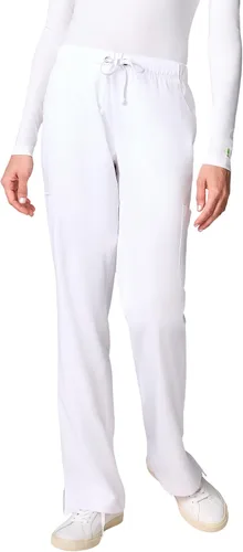 Vista 11 de Healing Hands EVRY - Pantalones médicos de pierna ancha con cintura elástica para mujer Azul marino