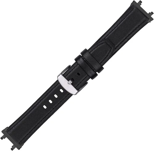 Vista 3 de Lamshaw Compatible con Amazfit T-Rex 2 Band, correa de cuero de silicona transpirable de repuesto para reloj inteligente compatible con Amazfit