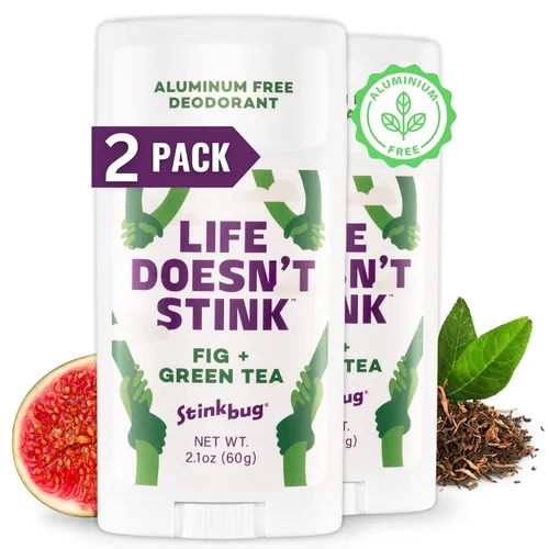 Vista 17 de Stinkbug Naturals - Desodorante orgánico sin aluminio con aceite de coco y aceites esenciales, sin parabenos, desodorante para piel sensible, 2.1