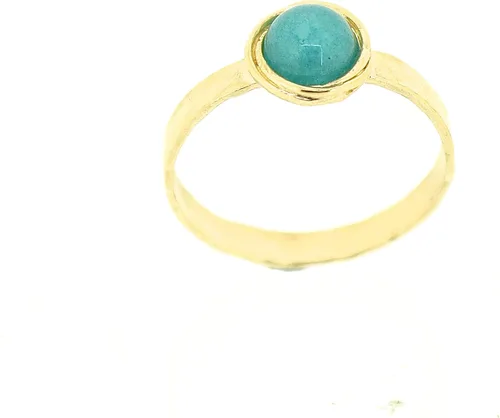 Vista 16 de Anillo de oro de piedras preciosas, anillo de piedra chapada en oro de 14 quilates, anillo de piedra apilable, anillo de oro de piedra pequeña