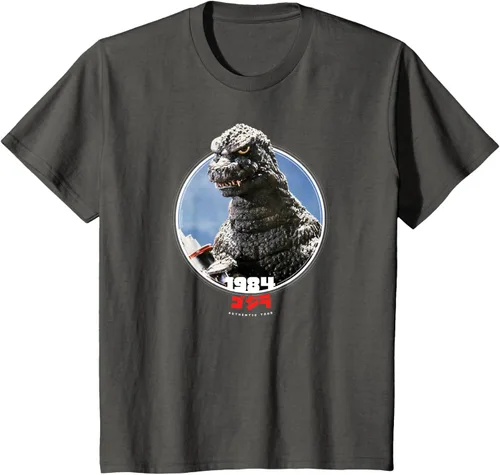 Vista 45 de Godzilla 1984 El regreso de Godzilla Icons of Toho - Camiseta pequeña Negro
