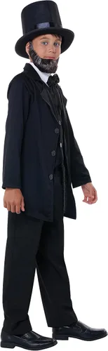 Vista 3 de California Costumes niños Abraham Lincoln/Frederick Douglass