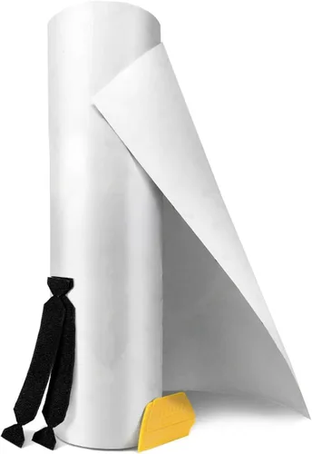 Vista 7 de VViViD Película de vinilo de protección de pintura fundida transparente de alta calidad, 12 pulgadas x 36 pulgadas