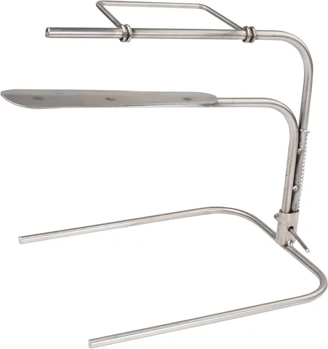 Vista 7 de Camerons Tostador de pavo original DunRite patentado de acero inoxidable al revés, cocina en el aire y no en la grasa, mantiene los jugos dentro