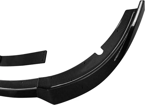 Vista 7 de CHIESMA Para cargador de labio frontal para Dodge Charger SRT Hellcat Scat Widebody 2020-2023, parachoques delantero divisor 4 piezas ABS pintado