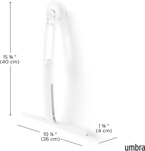 Vista 3 de Umbra Escobilla adhesiva flexible, color blanco