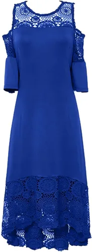 Vista 6 de Ruziyoog Vestido sexy de verano para mujer, talla grande, con lentejuelas, para fiesta, cóctel, noche, elegante, vestido de graduación, Arco iris