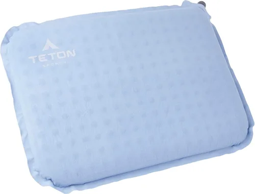 Vista 2 de Teton Camping Seat Cushion; Stadium Seat; Office Chair; Car Pad; Inflatable, Bluestone Piedra azul