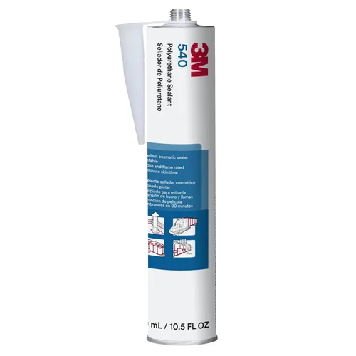 Vista 9 de 3M Sellador de poliuretano 540, negro, multiusos, uniones flexibles, resistente a la intemperie, cartucho de 10.5 fl oz, 1 unidad