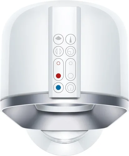 Vista 2 de Dyson Hot+Cool AM09 Ventilador Calentador de Torre sin Aspas - Blanco/Plateado (Renovado)