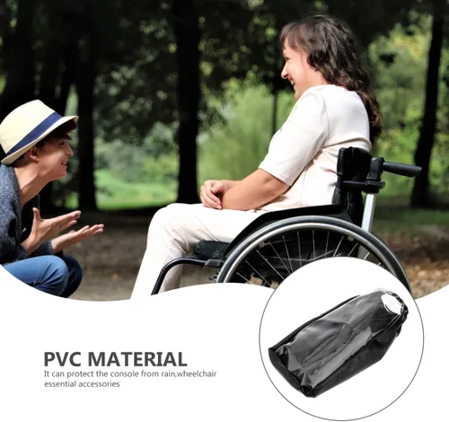 Vista 9 de EXCEART Cubierta de controlador impermeable para silla de ruedas eléctrica, joystick de 13.8 x 6.7 pulgadas, panel de control de silla eléctrica