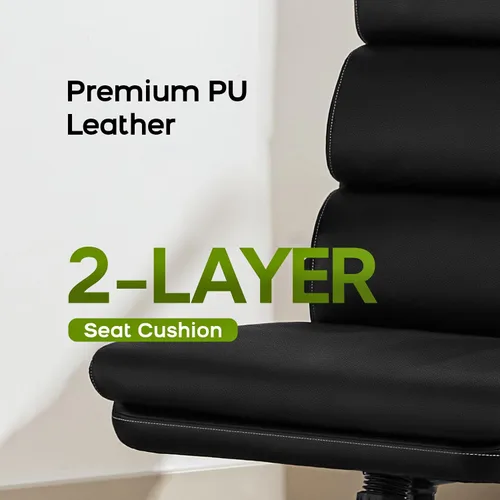 Vista 4 de Silla de Dibujo Silla Alta de Oficina con Reposabrazos Abatibles Acolchados Silla de Escritorio de Pie Ergonómica Ejecutiva para Computadora