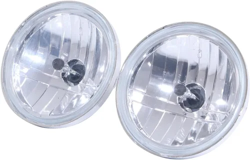 Vista 3 de 1 par motocicleta 4.5 pulgadas diamante corte hielo auxiliar paso lámpara conducción punto niebla luces y lente transparente ámbar luz para Harley