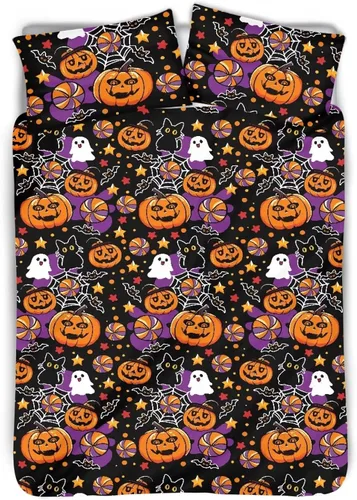 Vista 13 de ZFRXIGN Southwester - Juego de ropa de cama para mujeres y hombres, funda de edredón de estilo indio nativo americano, tamaño individual, 1 funda