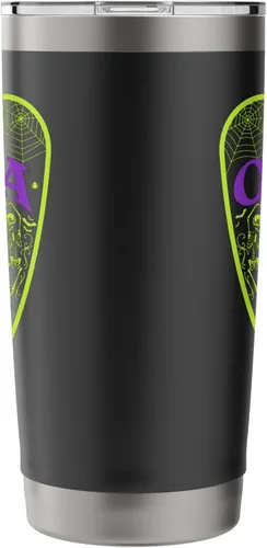 Vista 4 de Ouija Vaso aislado de acero inoxidable Neon Planchette