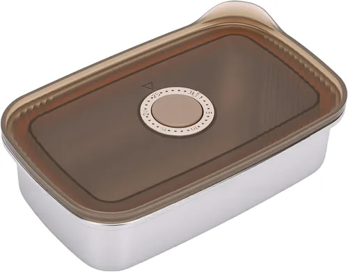 Vista 4 de JTLB Stainless Steel Food Storage Container with Airtight Lid (700ML)