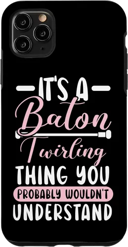 Vista 11 de Funda para iPhone 13 Pro Max A Baton Twirling Thing Majorette Baton Twirler