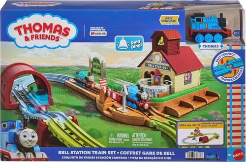 Vista 7 de Thomas & Friends Bell Station Playset y tren de juguete de Thomas
