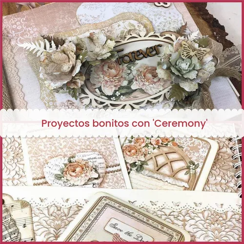 Vista 7 de Stamperia Papel para álbumes de recortes, multicolor, paquete de 10