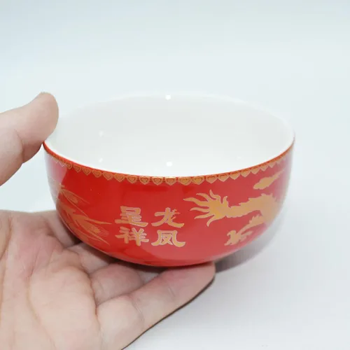 Vista 8 de Liang baobao Juego de 2 cucharas de té de boda chino, dragón de porcelana y fénix para adultos, hombres, mujeres, parejas, fiesta de boda
