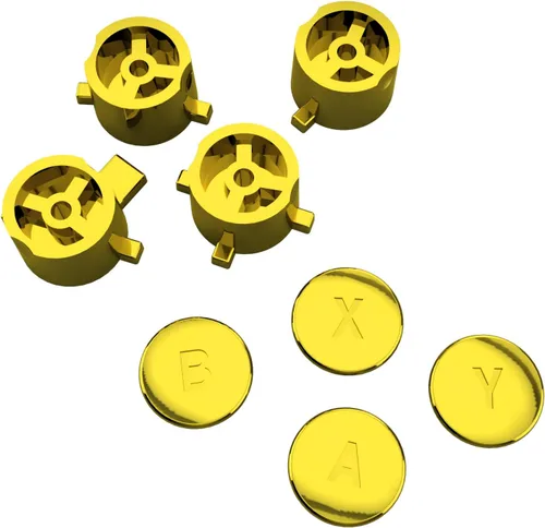 Vista 2 de eXtremeRate ABXY - Botones intercambiables para Nintendo Switch Pro, repuesto ABXY para controlador NS Pro