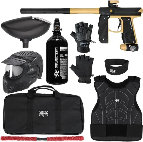 Vista 7 de Action Village Empire Mini GS TP Level 2 Kit de pistola de paintball protector
