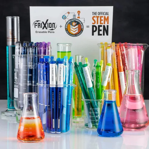 Vista 8 de PILOT FriXion Ball - Bolígrafos de tinta de gel borrables y recargables, punta fina, tinta color negro, paquete de 12 unidades (31550)
