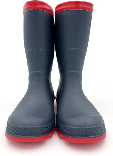 Vista 7 de Amoji Botas de lluvia para niños, fáciles de usar, para lluvia (bebéniño pequeñoniño grande)