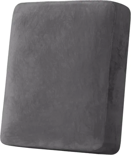 Vista 197 de H.VERSAILTEX Funda de cojín elástica de terciopelo para sofá, funda de cojín de felpa para cojines de silla, protector de muebles, cojín de asiento