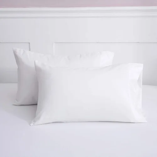 Vista 4 de Lanest Housing Fundas de almohada Queen, paquete de 2 fundas de almohada de microfibra gris oscuro con 2000 hilos, transpirable y súper suave