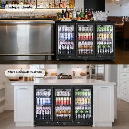 Vista 6 de BODEGA BODEGACOOLER - Enfriador de bar comercial con 3 puertas de cristal