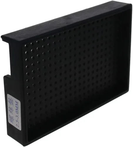 Vista 5 de Othmro Bandejas de tornillos antiestáticos de 273 agujeros, placas de tornillo de 5.512 x 3.543 x 0.984 in, soporte de bandeja de tornillos