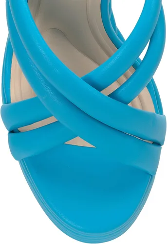Vista 5 de Jessica Simpson Sandalias de cuña Citlali de piel sintética para mujer