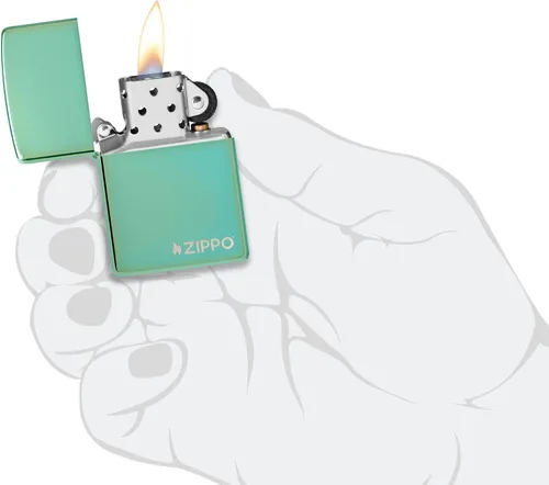 Vista 5 de Encendedores Zippo de Color Verde