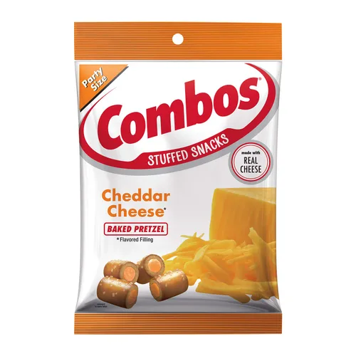 Vista 8 de Combos, bocadillos de pretzel horneados con queso azul Buffalo, bolsa de 6.3 onzas