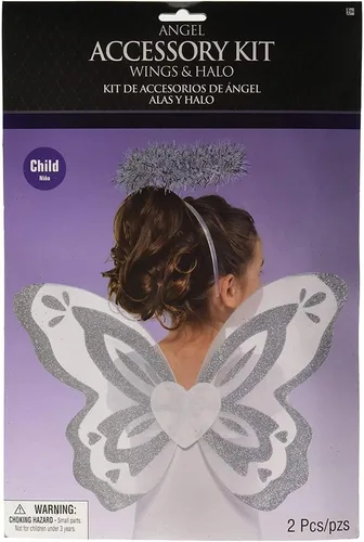 Vista 2 de Amscan Kit de accesorios de ángel para niños