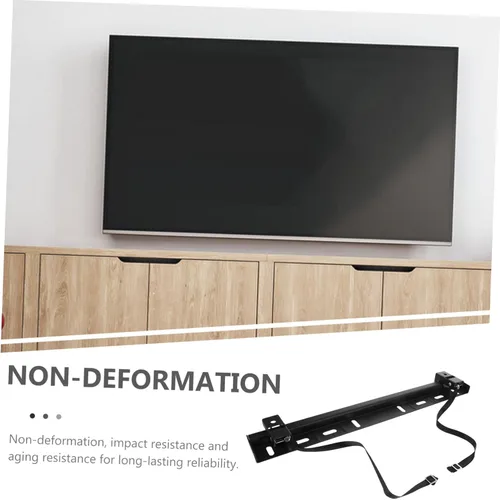 Vista 7 de Soporte de pared para TV sin espárragos de 32-65 pulgadas, fácil instalar sin soporte de perforación para LCD