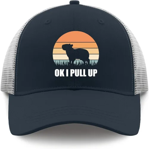 Vista 9 de devor Baseball Cap Ok I Pull Up Dad Hat, Funny Cap for Women