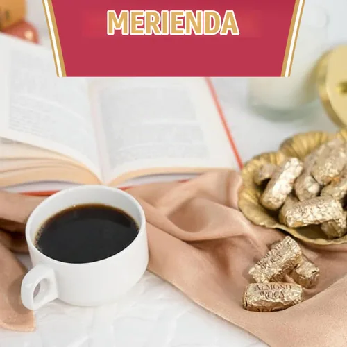 Vista 6 de Almond Roca - Paquete de 1 lata de caramelo de chocolate envuelta