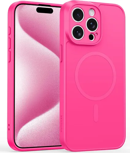 Vista 130 de FNTCASE para iPhone Air Case Clear: Fundas magnéticas para teléfono con protector de pantalla a prueba de caídas, compatibles con Magsafe, delgadas