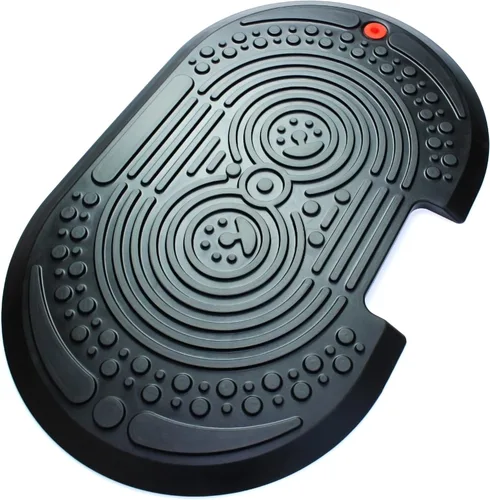 Vista 3 de System 2000M Lite - Tapete ergonómico antifatiga para suelo, base antideslizante para escritorios de pie, 16 x 24 pulgadas, color negro