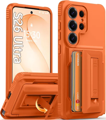 Vista 10 de Oterkin Funda tipo cartera para Google Pixel 10a [4-5 tarjeteros] [soporte de metal] [bloqueo RFID] [Protección completa de la cámara]