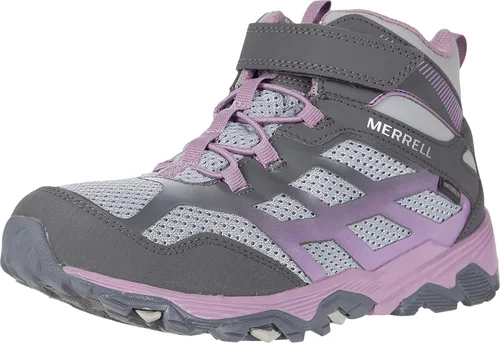 Vista 11 de Merrell Moab FST Mid a/C WTRPF - Zapatillas de senderismo para niños 2-Negro Hv