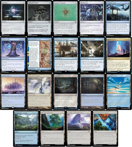 Vista 6 de Elite Commander Urza Artifacts Deck – Mono Blue – Urza, Lord High Artificer – EDH cEDH – 100 cartas – Magic The Gathering Deck – Muy fuerte